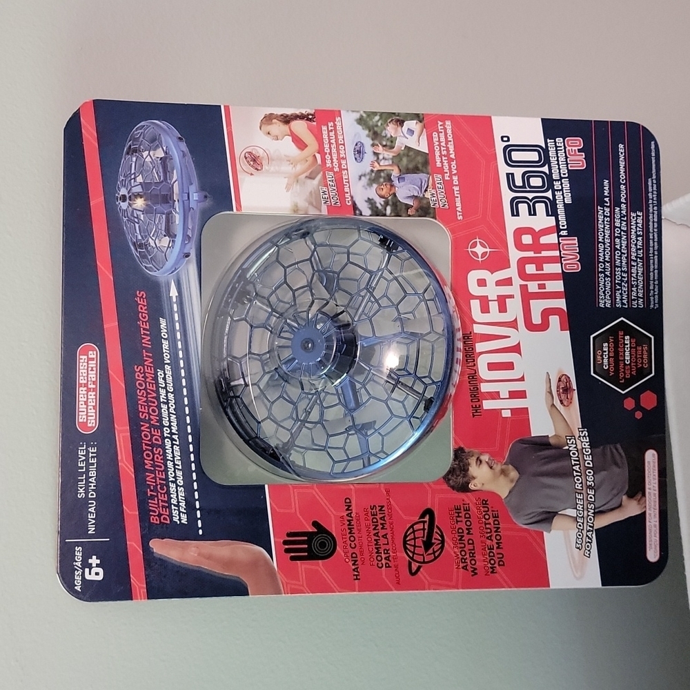 Hover Star The Original 2.0 Motion Sensors Controlled UFO BNIP